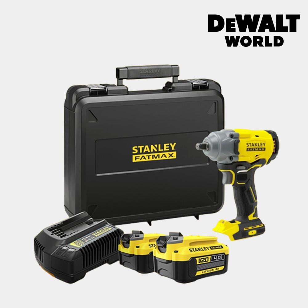 Аккумуляторный ударный гайковерт Stanley Midtorque, 20 В, 4 А, комплект из 2 батареек SBW920M2K
Аккумуляторный ударный гайковерт Stanley Midtorque, 20 В, 4 А, комплект из 2 батареек SBW920M2K