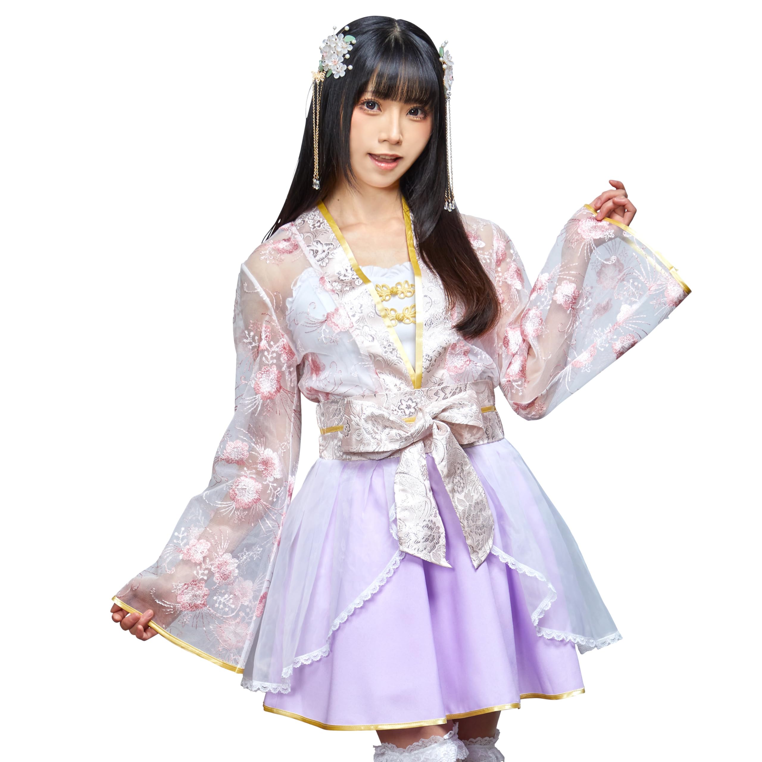 Прозрачный камень Лавандовый костюм для косплея на Хэллоуин Женский Кои-ги
Прозрачный камень Лавандовый костюм для косплея на Хэллоуин Женский Кои-ги