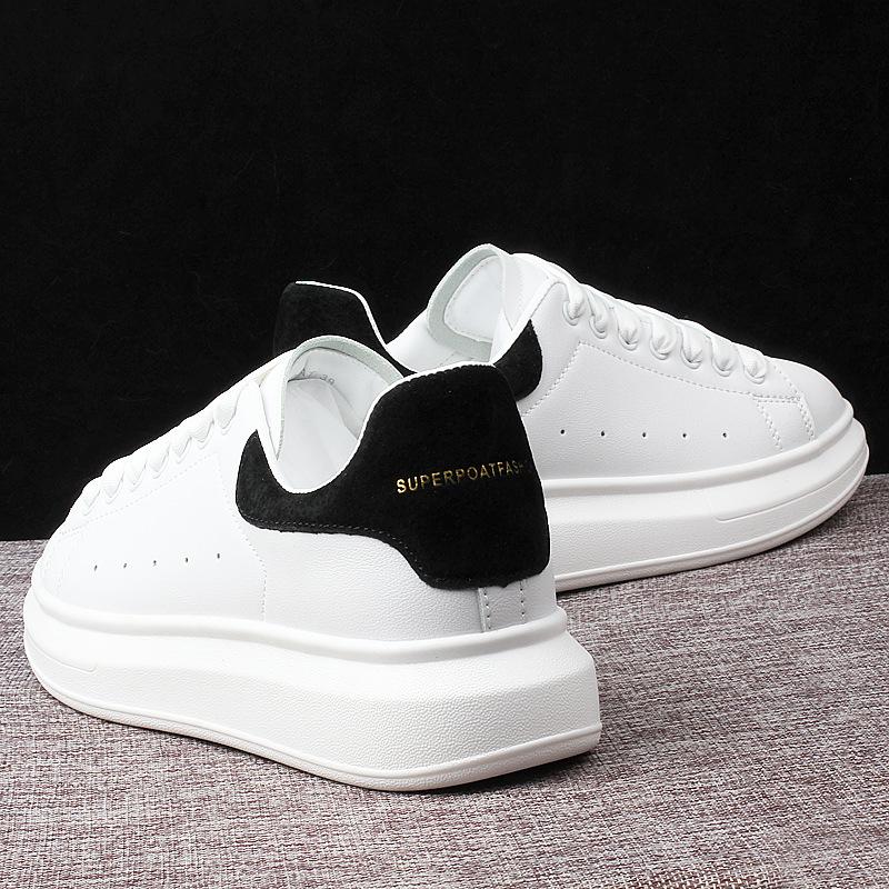 Мужские и женские маленькие белые туфли, женская повседневная обувь на толстой подошве для пар, женская обувь для скейтборда, легкая обувь из губки 39
Мужские и женские маленькие белые туфли, женская повседневная обувь на толстой подошве для пар, женская обувь для скейтборда, легкая обувь из губки 39