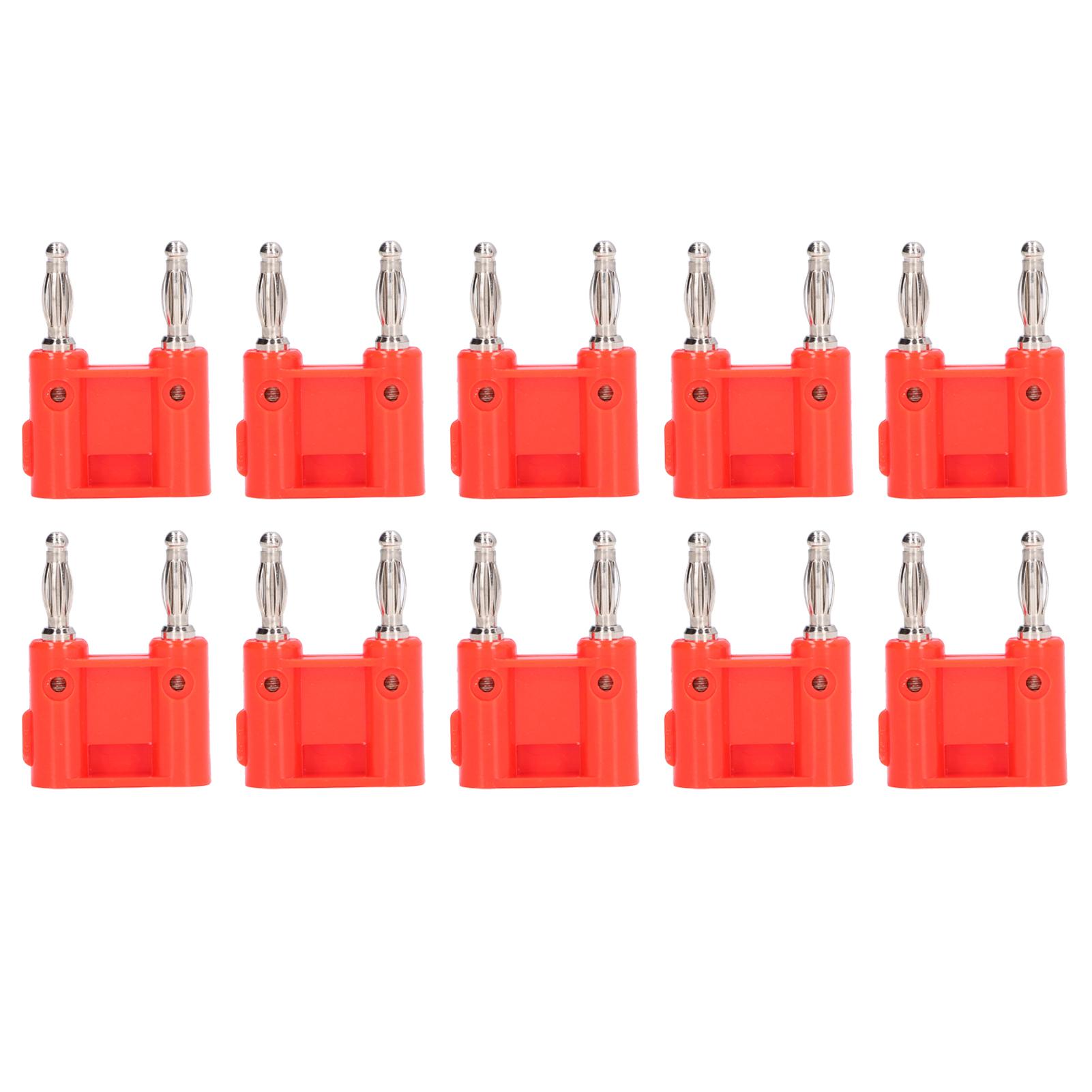 10Pcs 2 Way Banana Plug Brass PE Double Banana Socket for Electronic Instruments AutomobilesRed червоний
10Pcs 2 Way Banana Plug Brass PE Double Banana Socket for Electronic Instruments AutomobilesRed червоний