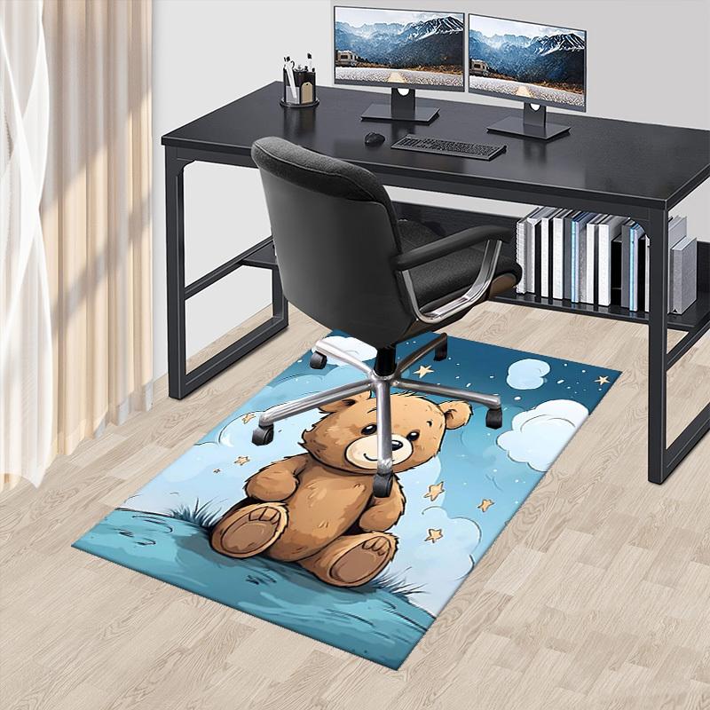 1pc Teddy Bear Starry Sky Chair Mat - Anime Cartoon Design, Non-Slip Carpet for Office Chairs, Suitable for All Seasons, Ideal as a Gift or Home Decor 60cm by 90cm
1pc Teddy Bear Starry Sky Chair Mat - Anime Cartoon Design, Non-Slip Carpet for Office Chairs, Suitable for All Seasons, Ideal as a Gift or Home Decor 60cm by 90cm