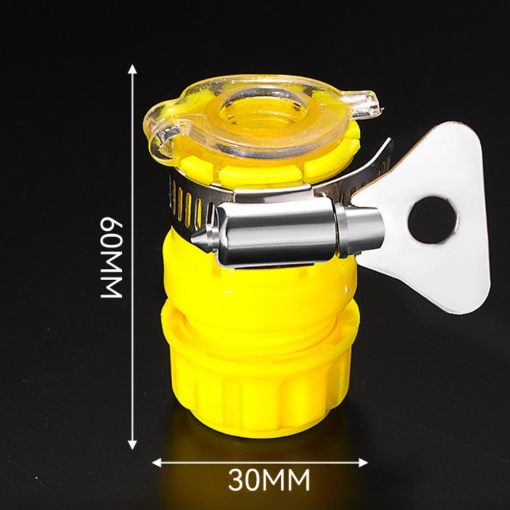 Plastic Quick Connect Tap Adapter For 15-21mm Water Faucet Hose, Garden Irrigation Connector For Garden Watering & Car Wash жовтий
Plastic Quick Connect Tap Adapter For 15-21mm Water Faucet Hose, Garden Irrigation Connector For Garden Watering & Car Wash жовтий