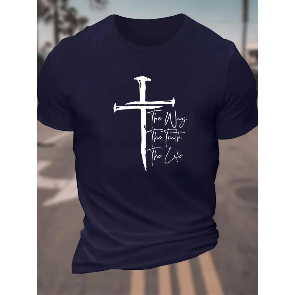 Comfy Casual Short Sleeve Creative Graphic Print Crew Neck T-shirt For Men, Daily Wear, Work Out And Vacation Resorts XXXXXL темно-синий
Comfy Casual Short Sleeve Creative Graphic Print Crew Neck T-shirt For Men, Daily Wear, Work Out And Vacation Resorts XXXXXL темно-синий