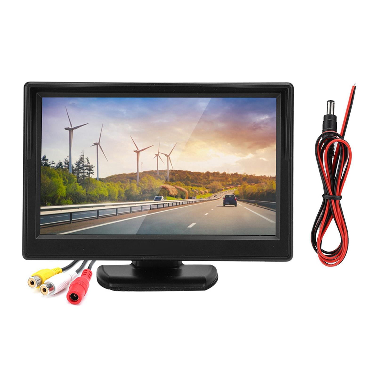 5-дюймовый TFT LCD монитор высокой четкости заднего хода для парковки автомобиля с водонепроницаемым экраном для камеры заднего вида
5-дюймовый TFT LCD монитор высокой четкости заднего хода для парковки автомобиля с водонепроницаемым экраном для камеры заднего вида