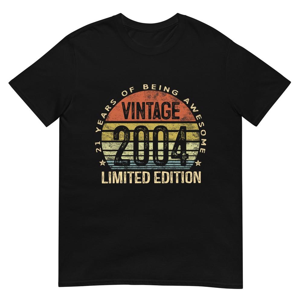 Vintage 2004 Limited Edition 21-Year-Old Gifts 21st Birthday T-Shirt L
Vintage 2004 Limited Edition 21-Year-Old Gifts 21st Birthday T-Shirt L