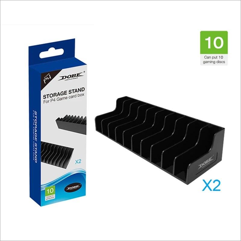 2 Pcs/set for PS4 Pro Game CD Discs Storage Display Stand Bracket Holder Accessories for PS4 Slim Game Disk Box
2 Pcs/set for PS4 Pro Game CD Discs Storage Display Stand Bracket Holder Accessories for PS4 Slim Game Disk Box