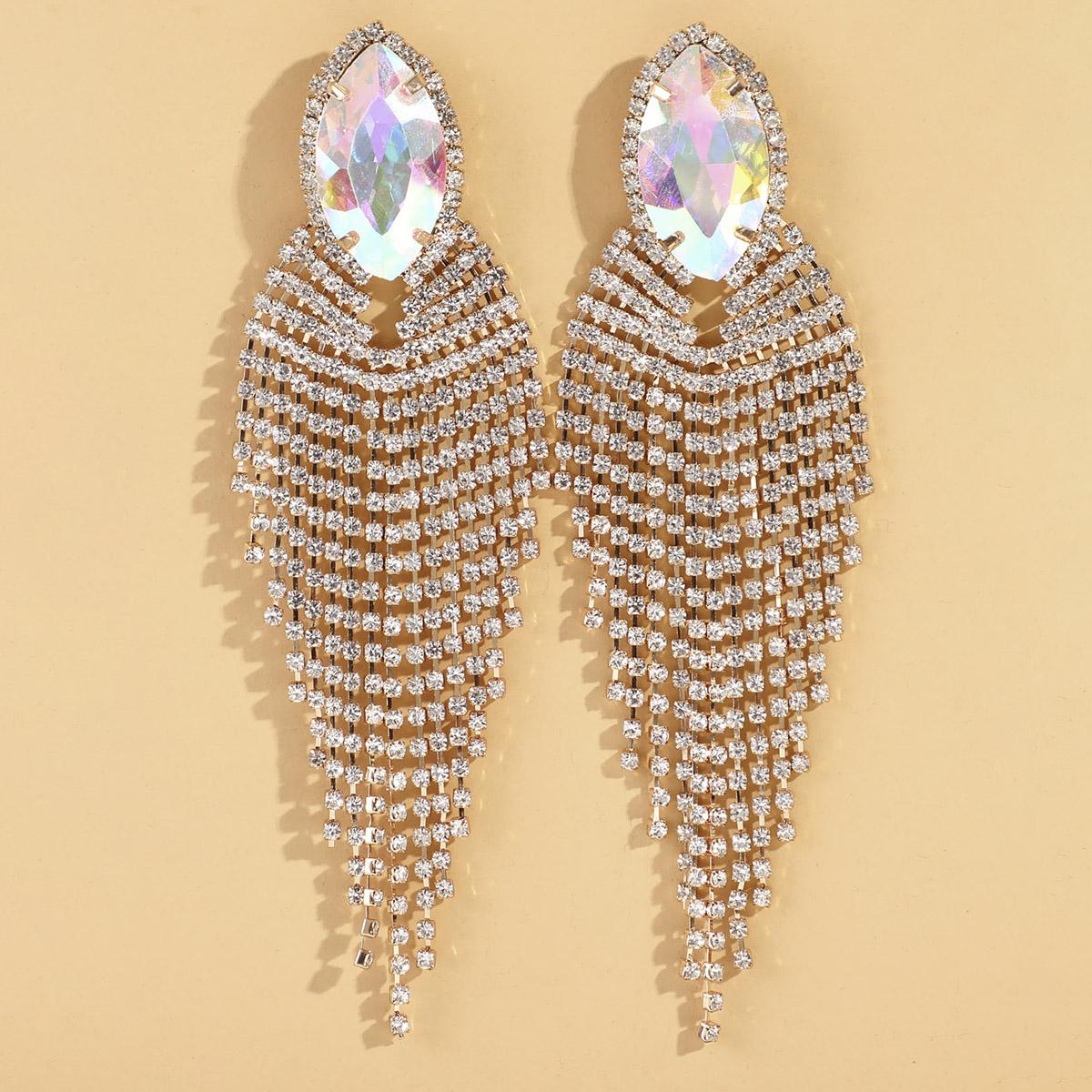2 шт. роскошные и модные женские серьги-кисточки со стразами, роскошный циркон, романтические подарки для свиданий
2 шт. роскошные и модные женские серьги-кисточки со стразами, роскошный циркон, романтические подарки для свиданий