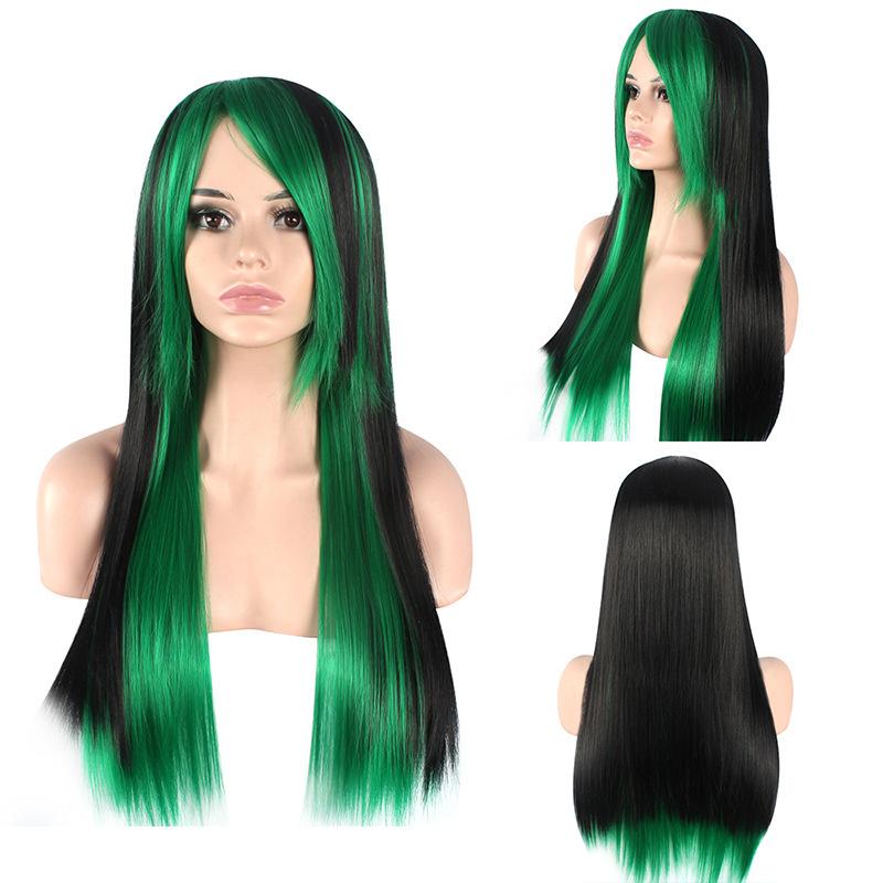 Synthetic Hair Wigs for Women Fashion Long Silky Straight Wig Cosplay Halloween Costume Party Drag Queen Wig
Synthetic Hair Wigs for Women Fashion Long Silky Straight Wig Cosplay Halloween Costume Party Drag Queen Wig