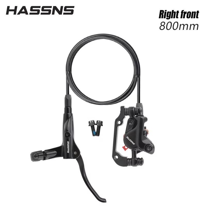 HASSNS M200 Hydraulic Disc Brake with Metal Brake Pads - High-Performance Stopping Power for Mountain Bikes 80CM-Right
HASSNS M200 Hydraulic Disc Brake with Metal Brake Pads - High-Performance Stopping Power for Mountain Bikes 80CM-Right