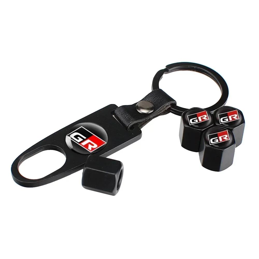 Caps with Keychain Car Wheel Tire Valve For Toyota GR Sport Gazoo Corolla Land Highlander Cruiser Aqua Prius Rav4 Yaris Hilux
Caps with Keychain Car Wheel Tire Valve For Toyota GR Sport Gazoo Corolla Land Highlander Cruiser Aqua Prius Rav4 Yaris Hilux