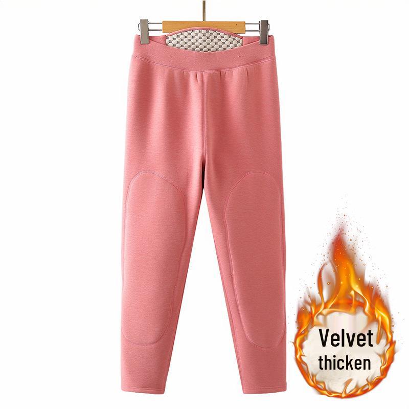 240 Jin Women s Plus-Size Winter Pants: High-Waist, Warm Cotton with Velvet for Middle-Aged and Elderly 2XL (120-135 jin) розовый
240 Jin Women s Plus-Size Winter Pants: High-Waist, Warm Cotton with Velvet for Middle-Aged and Elderly 2XL (120-135 jin) розовый