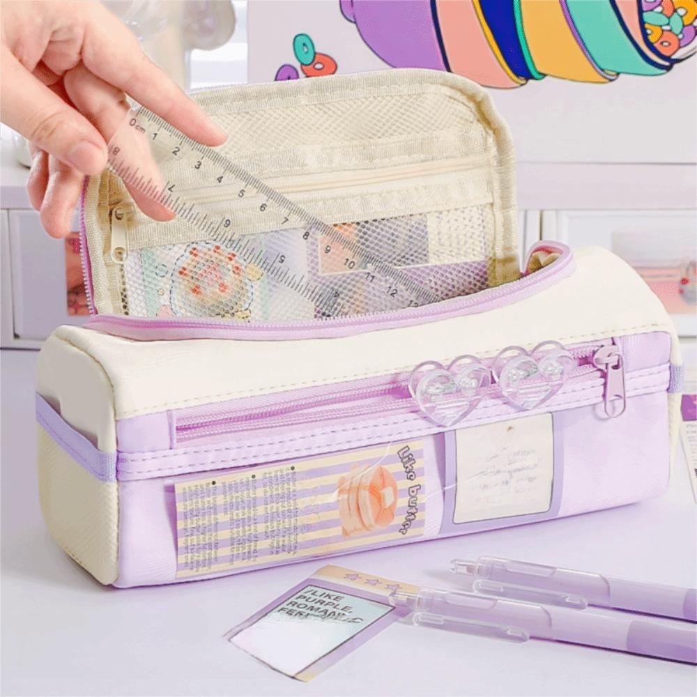 Makeup Bag Korean Pencil Bag Cosmetics Storage Stationery Storage Bag Student жовтий
Makeup Bag Korean Pencil Bag Cosmetics Storage Stationery Storage Bag Student жовтий
