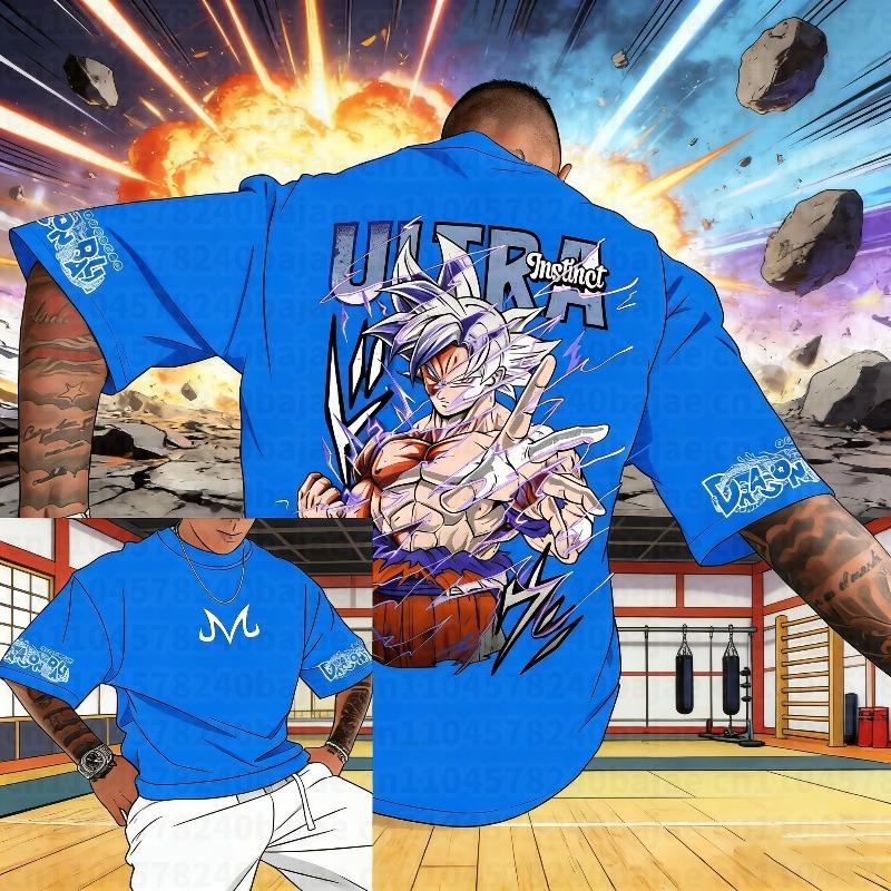 Summer Dragon Ball men s short sleeved T-shirt casual streetwear XS
Summer Dragon Ball men s short sleeved T-shirt casual streetwear XS