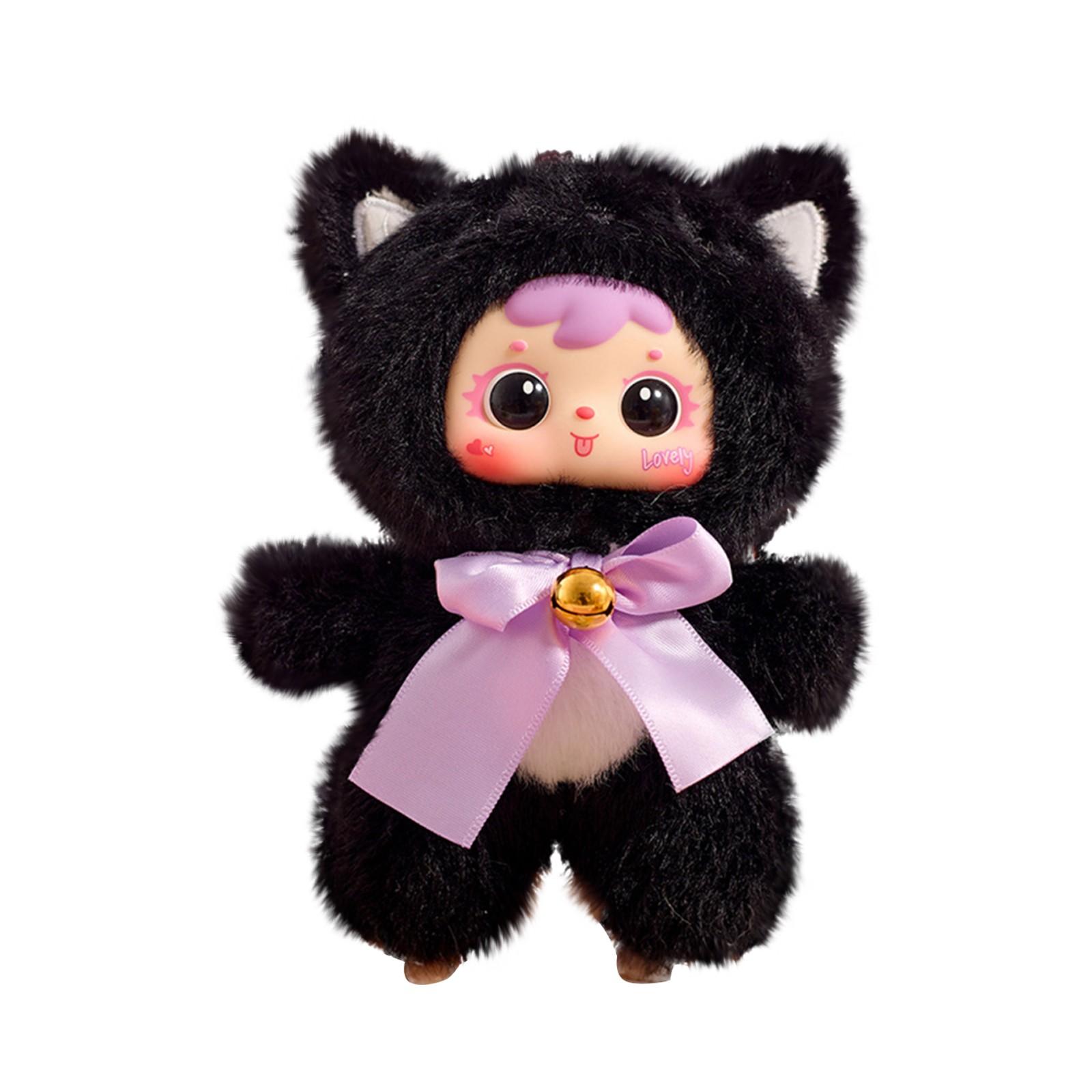 Плюшевая игрушка-сюрприз «Кошачья вечеринка», Милая мягкая игрушка в коробке-сюрпризе, Подарок на день рождения для друзей и детей One Size