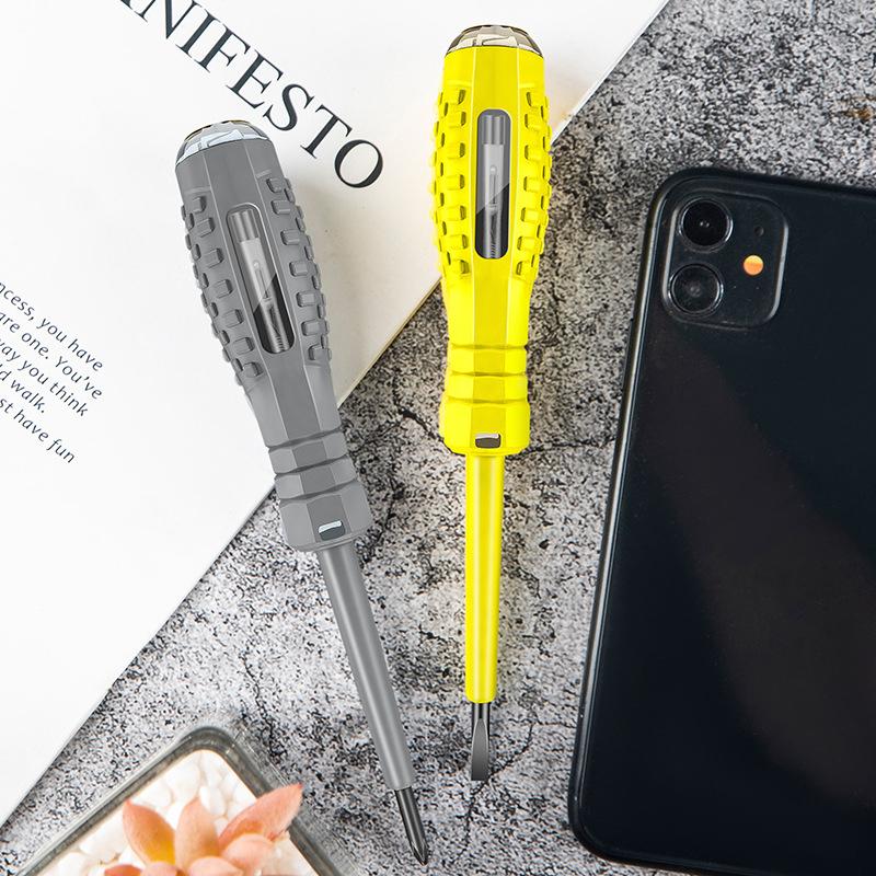 2in1 High Torque Strong Magnetic Screwdriver Electricity Detector Circuit Detection Tester Household High-precision Screwdriver
2in1 High Torque Strong Magnetic Screwdriver Electricity Detector Circuit Detection Tester Household High-precision Screwdriver