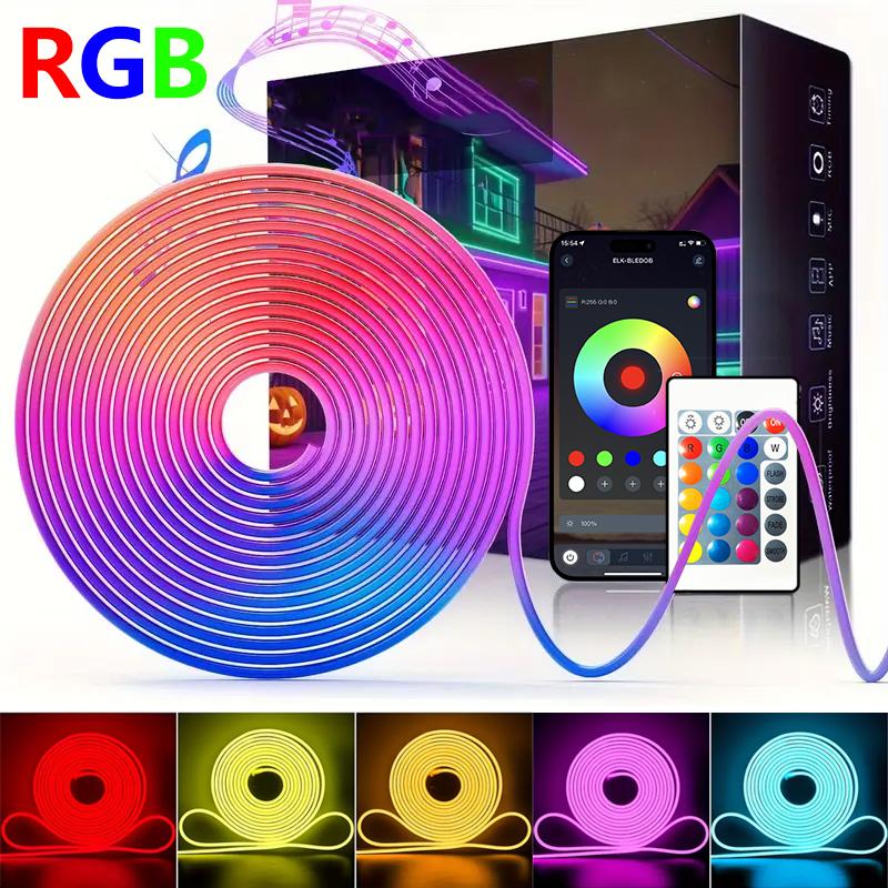 1/2/3/5M RGB Neon LED Strip Light USB Neon Strip DIY Design with Remote Control Music Sync for Home Decoration Lighting Party 1m
1/2/3/5M RGB Neon LED Strip Light USB Neon Strip DIY Design with Remote Control Music Sync for Home Decoration Lighting Party 1m
