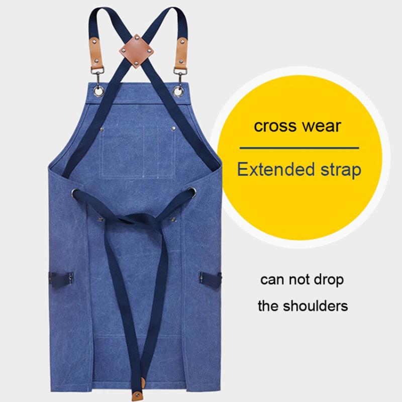 D001 Carpenter Work Apron with Multiple Pockets Gardening Woodworking Waterproof Canvas Apron Blue
D001 Carpenter Work Apron with Multiple Pockets Gardening Woodworking Waterproof Canvas Apron Blue