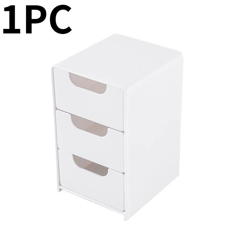 Multi-functional Drawer-style Storage Box 3-Tier Desktop Cosmetic Jewelry Organizer Office Snack Storage Box Portable Cabinet
Multi-functional Drawer-style Storage Box 3-Tier Desktop Cosmetic Jewelry Organizer Office Snack Storage Box Portable Cabinet