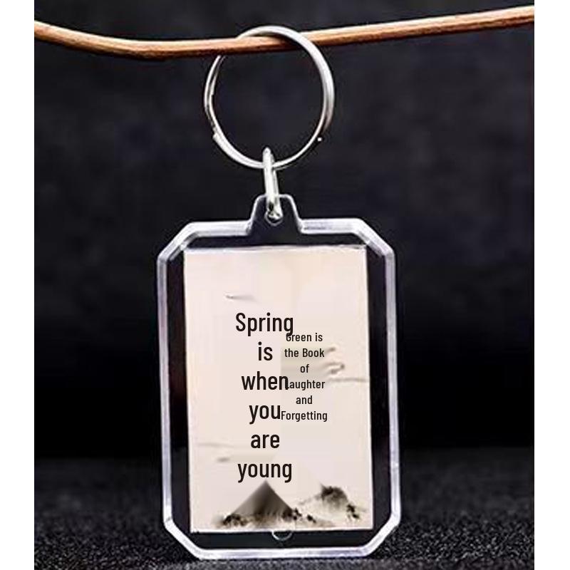 Китайский двусторонний вдохновляющий брелок с каллиграфией - Подарок студенту за сдачу экзаменов
Китайский двусторонний вдохновляющий брелок с каллиграфией - Подарок студенту за сдачу экзаменов