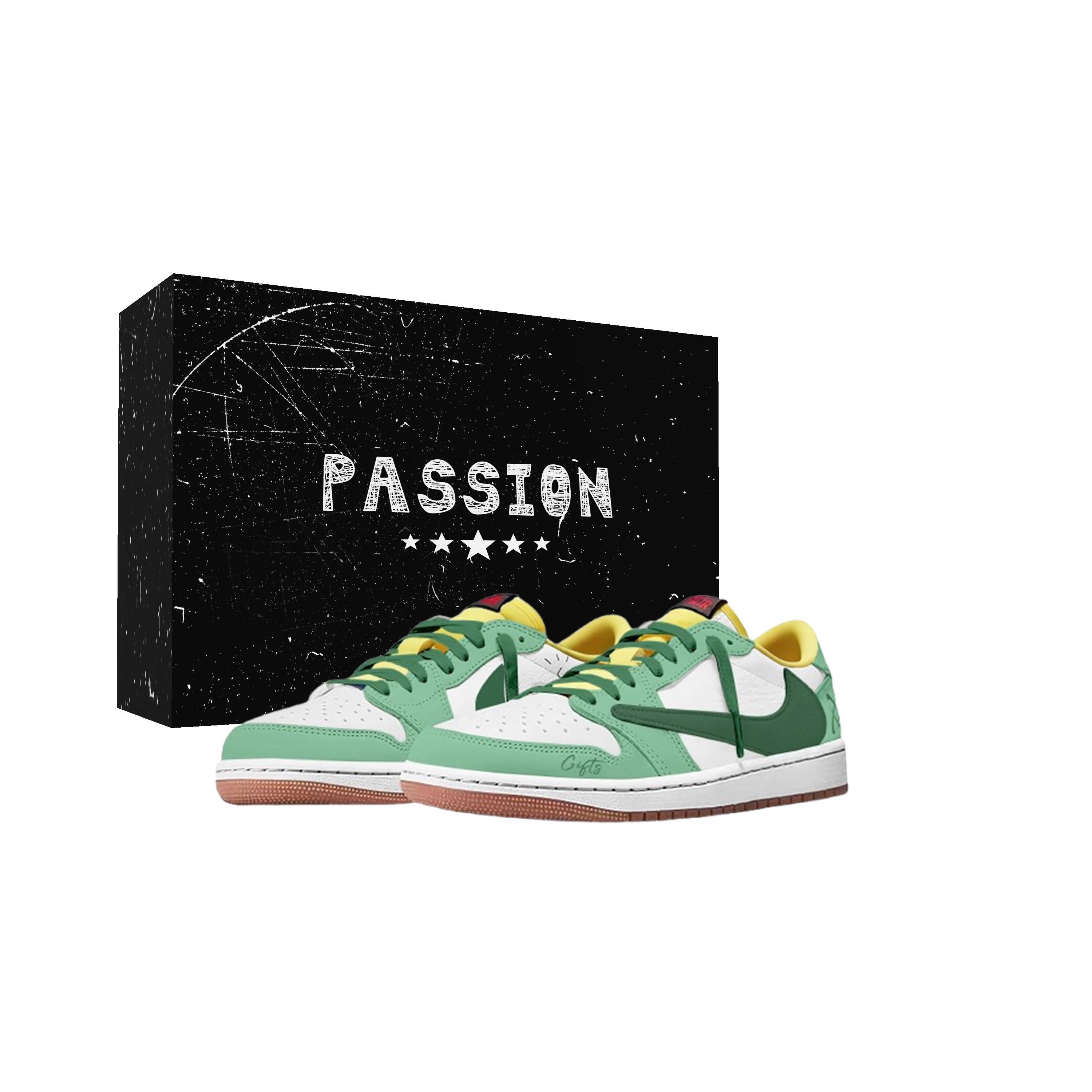 Travis Scott x Jordan Air Jordan 1 Emerald Mango Barb 7.0 Low Cushioning Low top Vintage Basketball Shoes Unisex Green DZ4137-700(Team1698-) 43
Travis Scott x Jordan Air Jordan 1 Emerald Mango Barb 7.0 Low Cushioning Low top Vintage Basketball Shoes Unisex Green DZ4137-700(Team1698-) 43