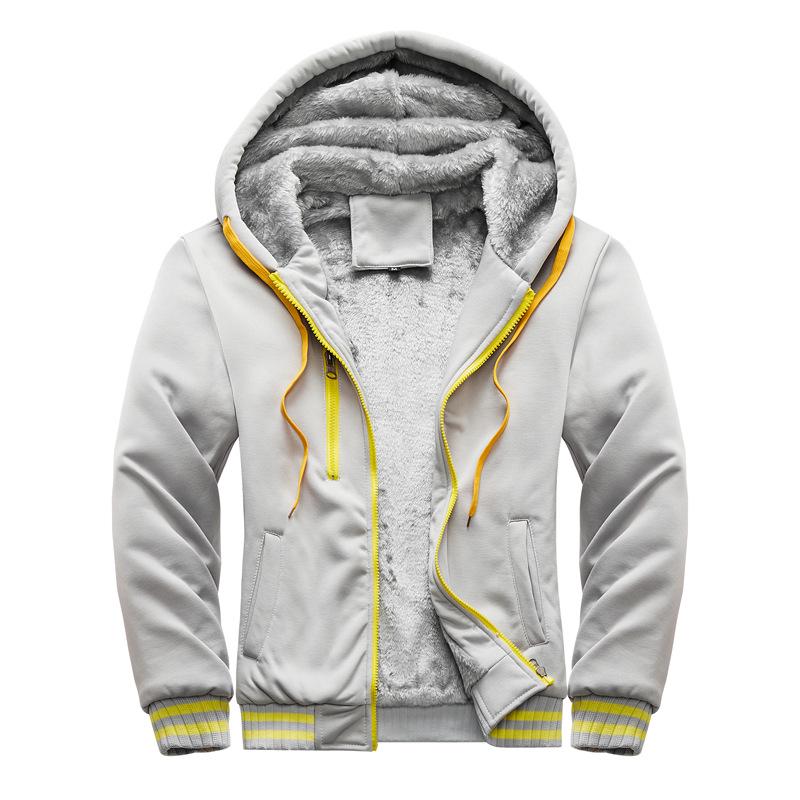 European Men s Fleece-Lined Baseball Jackets with Hoods - Warm Autumn/Winter Outerwear in Large Sizes Double Extra Large
European Men s Fleece-Lined Baseball Jackets with Hoods - Warm Autumn/Winter Outerwear in Large Sizes Double Extra Large