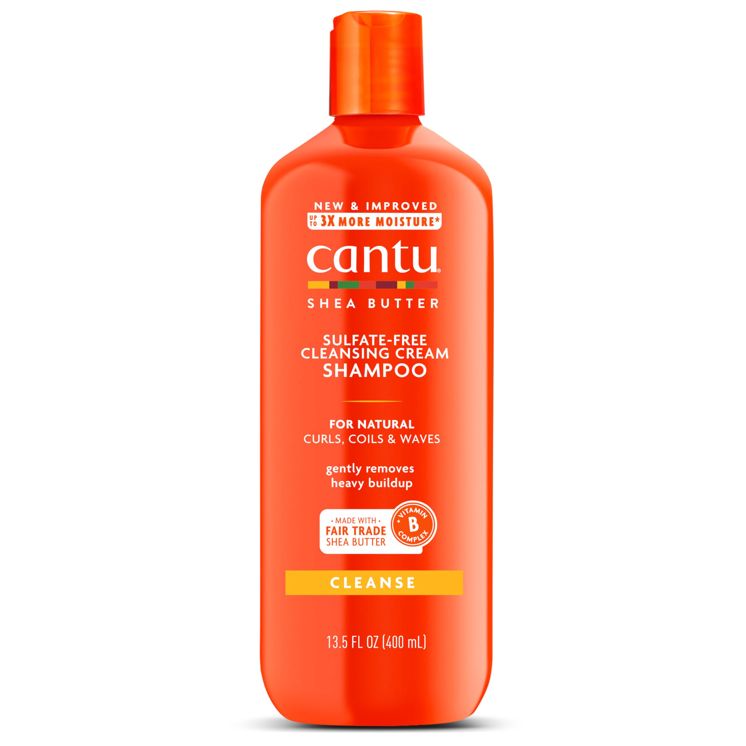 Cantu Масло Ши для Натуральных Волос Бессульфатный Очищающий Крем-Шампунь, 400мл
Cantu Масло Ши для Натуральных Волос Бессульфатный Очищающий Крем-Шампунь, 400мл