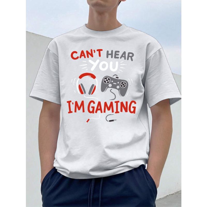 European sizes Men s Outdoor Style Casual Short Sleeve T-Shirt with Game Pattern and Letter Print 4XL білий
European sizes Men s Outdoor Style Casual Short Sleeve T-Shirt with Game Pattern and Letter Print 4XL білий
