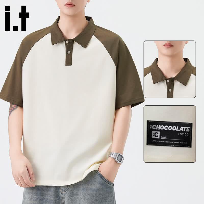 CHOCOOLATEit Men s Color-block Polo T-Shirt XL
CHOCOOLATEit Men s Color-block Polo T-Shirt XL