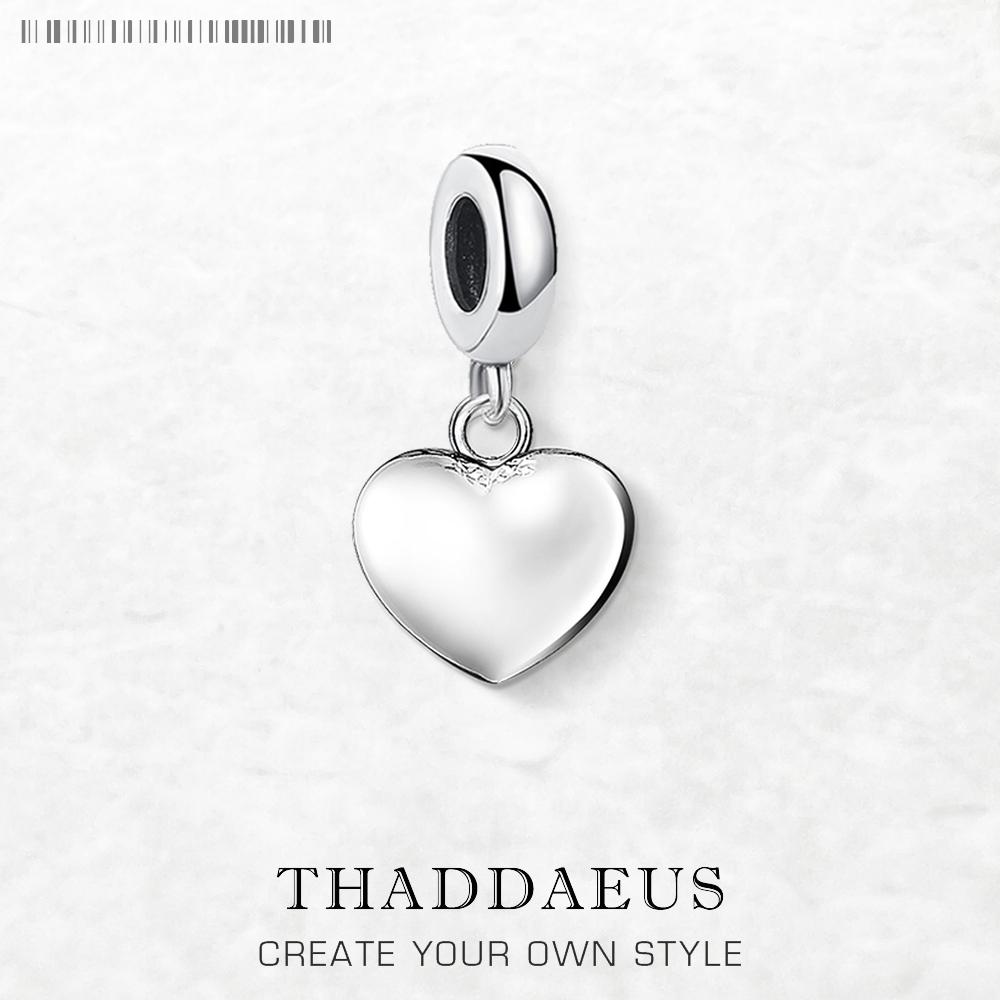 Heart 925 Silver Dangle Charm Pendant DIY Handmade Fashion Jewelry Findings Romantic Accessories For Women
Heart 925 Silver Dangle Charm Pendant DIY Handmade Fashion Jewelry Findings Romantic Accessories For Women