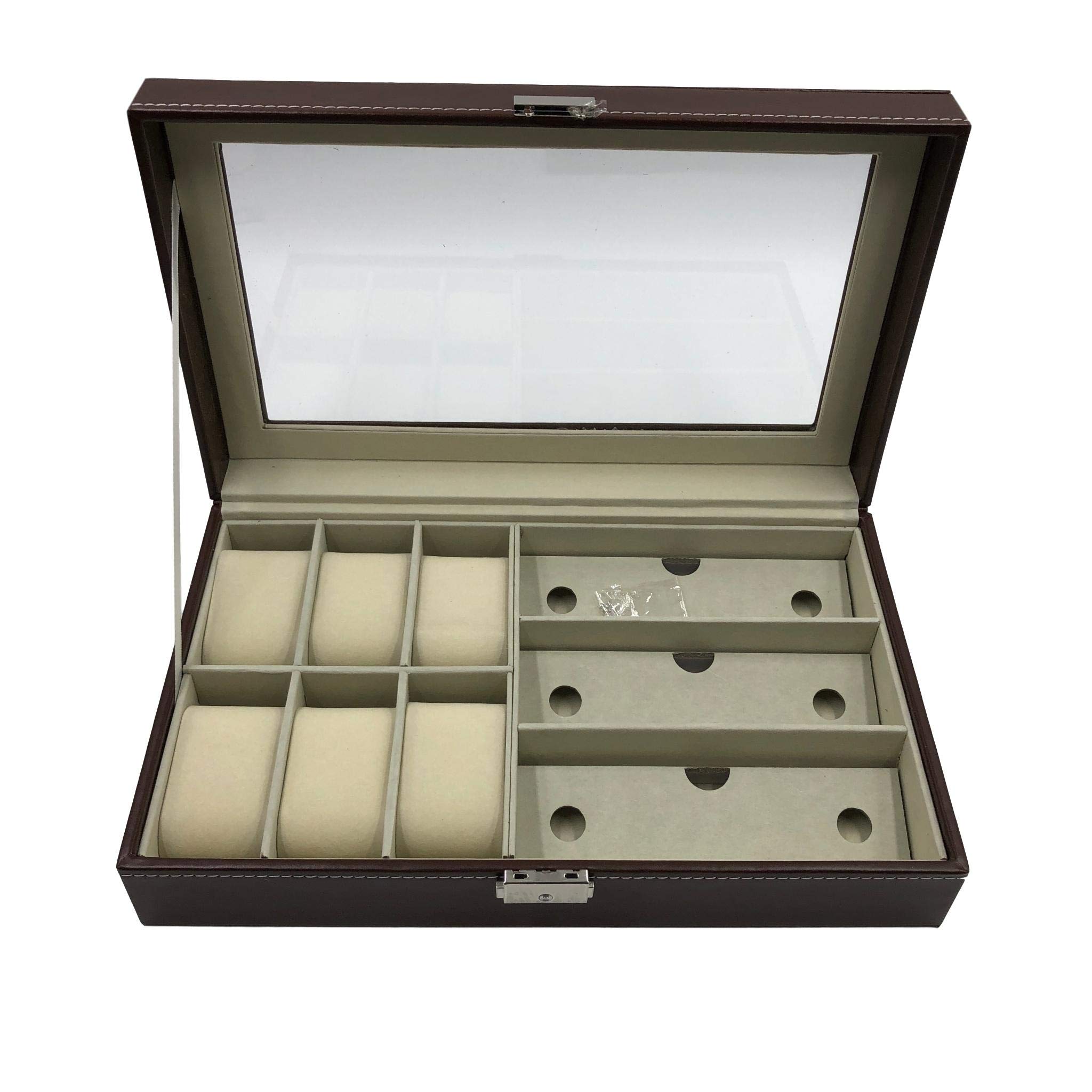 Mignon Lapin Watch & Glasses Case Glasses Storage Case Display Collection Case Brown (03 C Type)
Mignon Lapin Watch & Glasses Case Glasses Storage Case Display Collection Case Brown (03 C Type)