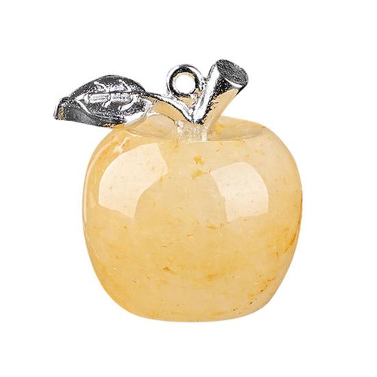 DIY Necklace Pendant Fruit Shape Natural Faux Crystal Pendant with Electroplated Silver Leaf Buckle 20mm Mini D
DIY Necklace Pendant Fruit Shape Natural Faux Crystal Pendant with Electroplated Silver Leaf Buckle 20mm Mini D