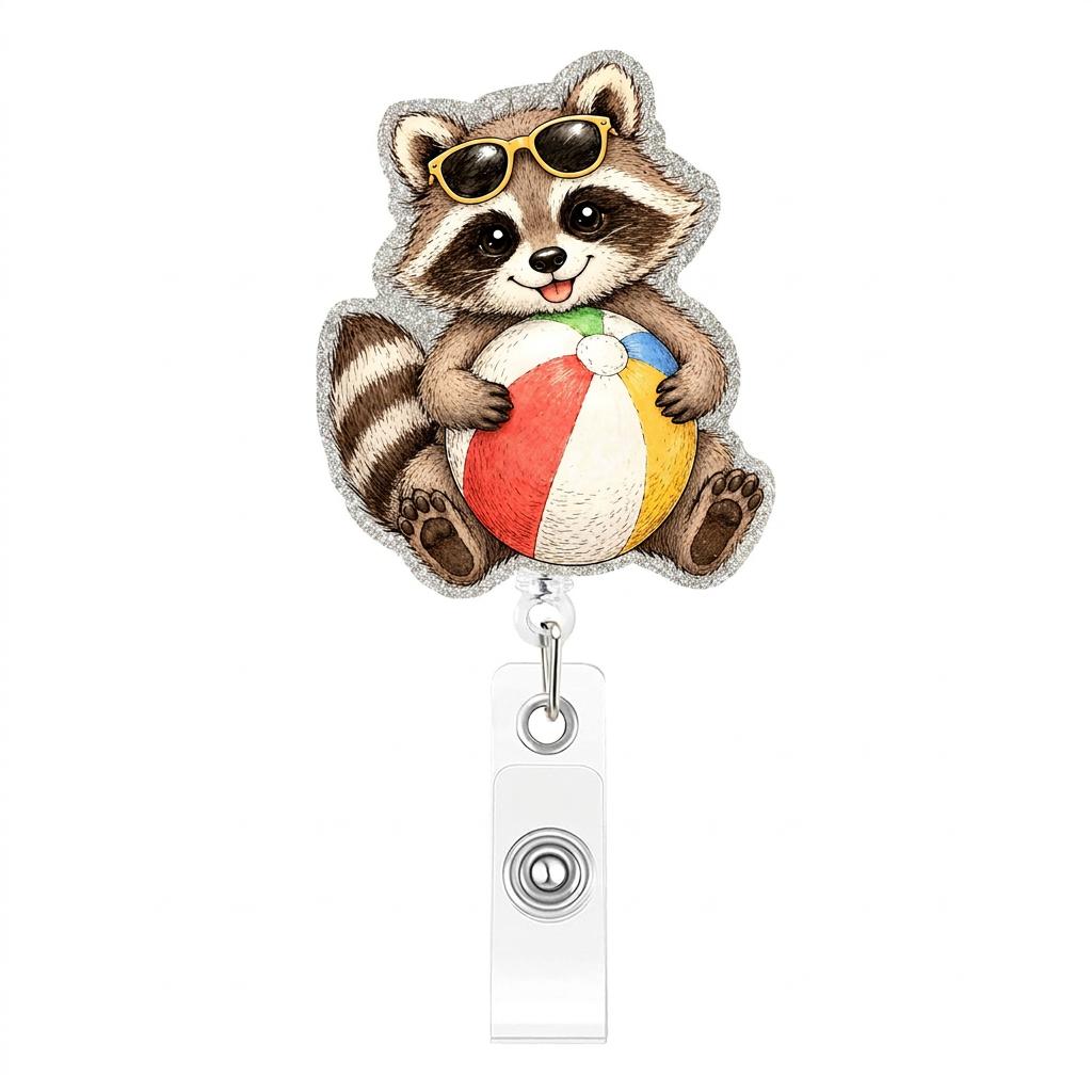 Raccoon Badge Holder Flexible Cute Id Badge Reel Retractable Badge Reel Retractable Metal Clip Keychain For Key Holder Daily
Raccoon Badge Holder Flexible Cute Id Badge Reel Retractable Badge Reel Retractable Metal Clip Keychain For Key Holder Daily