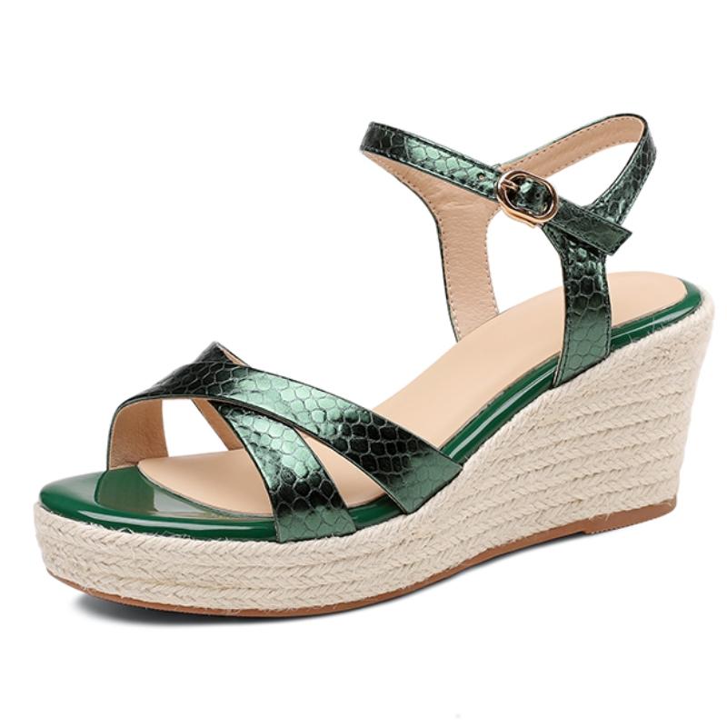 Women s Wedge Sandals Gladiator Summer Shoes Leather 2025 High Heels Flip Flops Green Silver Footwear Shoes Girls Comfortable 34 зелёный
Women s Wedge Sandals Gladiator Summer Shoes Leather 2025 High Heels Flip Flops Green Silver Footwear Shoes Girls Comfortable 34 зелёный