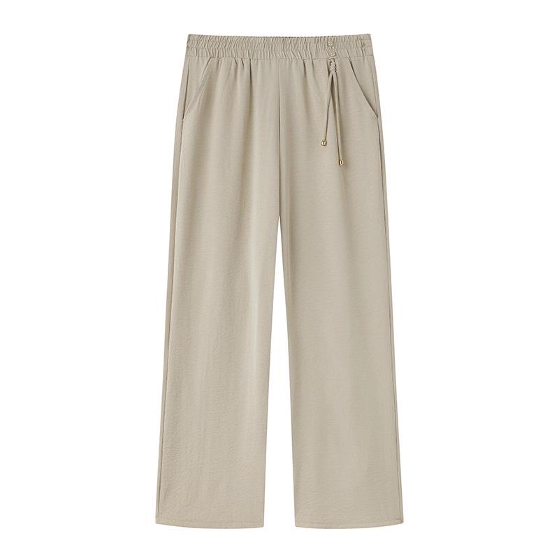 Mom s Summer 2026 Ice Silk High-Waisted Cropped Wide-Leg Pants for Women - Thin, Casual, Chinese Style. 4XL (75-82kg) светло-желтого
Mom s Summer 2026 Ice Silk High-Waisted Cropped Wide-Leg Pants for Women - Thin, Casual, Chinese Style. 4XL (75-82kg) светло-желтого