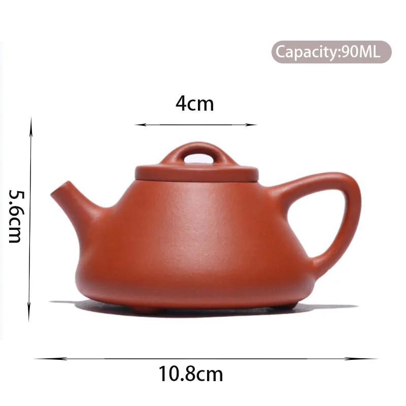 90ml Classic Yixing Purple Clay Teapots Raw Ore Section Mud Stone Scoop Tea Pot Home Zisha Filter Kettle Chinese Tea Set Gifts
90ml Classic Yixing Purple Clay Teapots Raw Ore Section Mud Stone Scoop Tea Pot Home Zisha Filter Kettle Chinese Tea Set Gifts