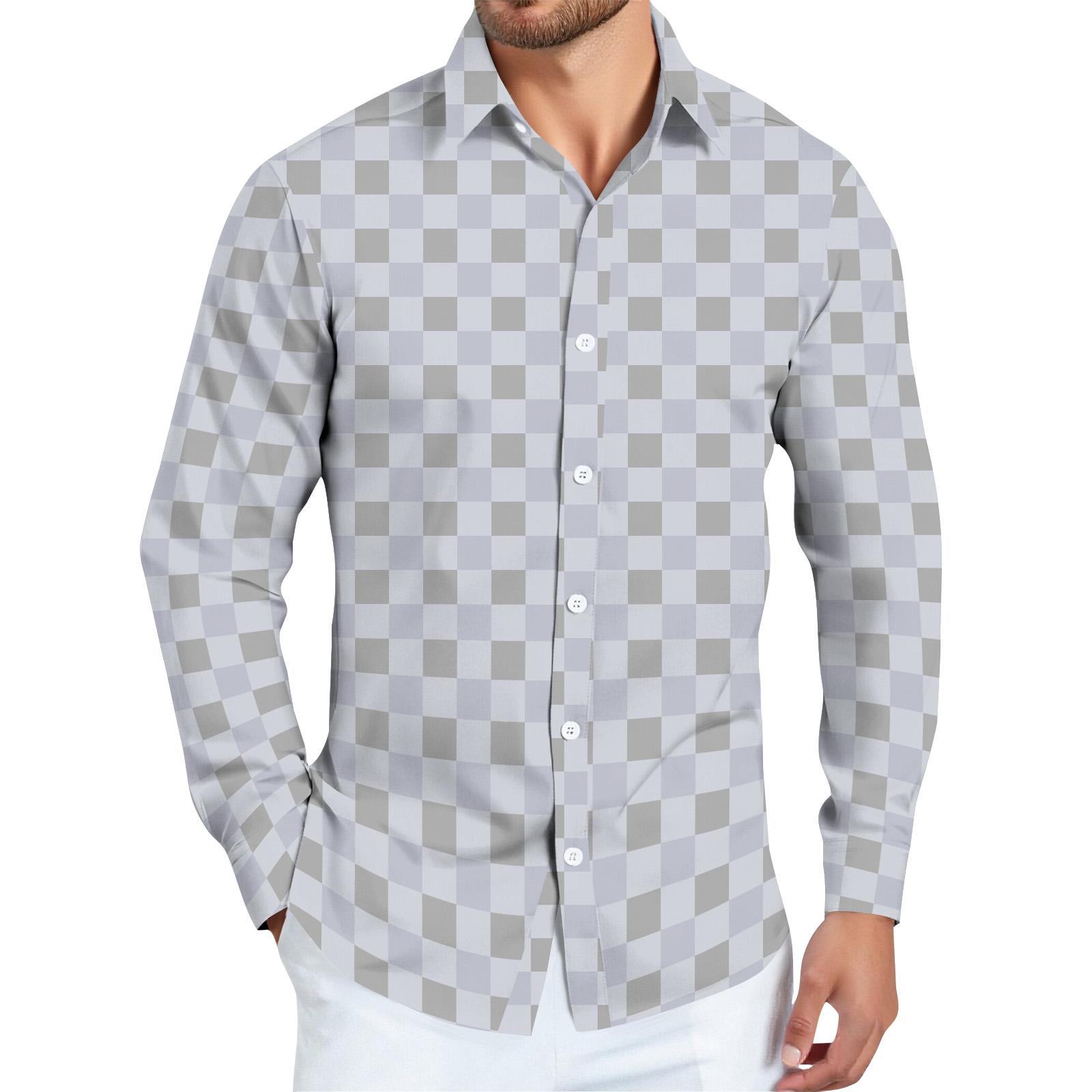 Men s striped print long sleeve button-up shirt M
Men s striped print long sleeve button-up shirt M