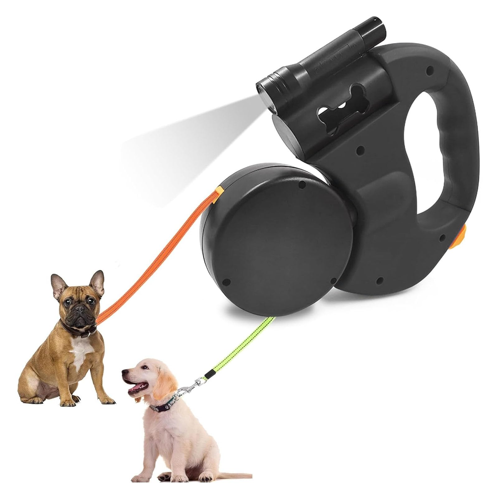 Coollooda Dog Retractable Double for Two 3m with LED Garbage Bag Suitable for Multiple Automatic for and Large Night Walks Leash, Leash, Dogs, чёрный
Coollooda Dog Retractable Double for Two 3m with LED Garbage Bag Suitable for Multiple Automatic for and Large Night Walks Leash, Leash, Dogs, чёрный