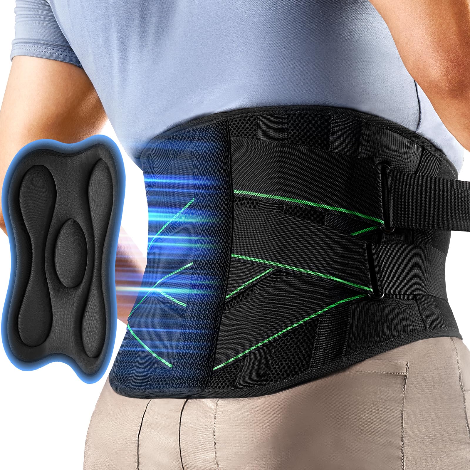 FREETOO Waist Supporter Recommended by Lumbar Belt Corset Strong Support Fixation Lightweight Breathable Mesh Structure Get Sweaty Adjustable Unisex M
FREETOO Waist Supporter Recommended by Lumbar Belt Corset Strong Support Fixation Lightweight Breathable Mesh Structure Get Sweaty Adjustable Unisex M