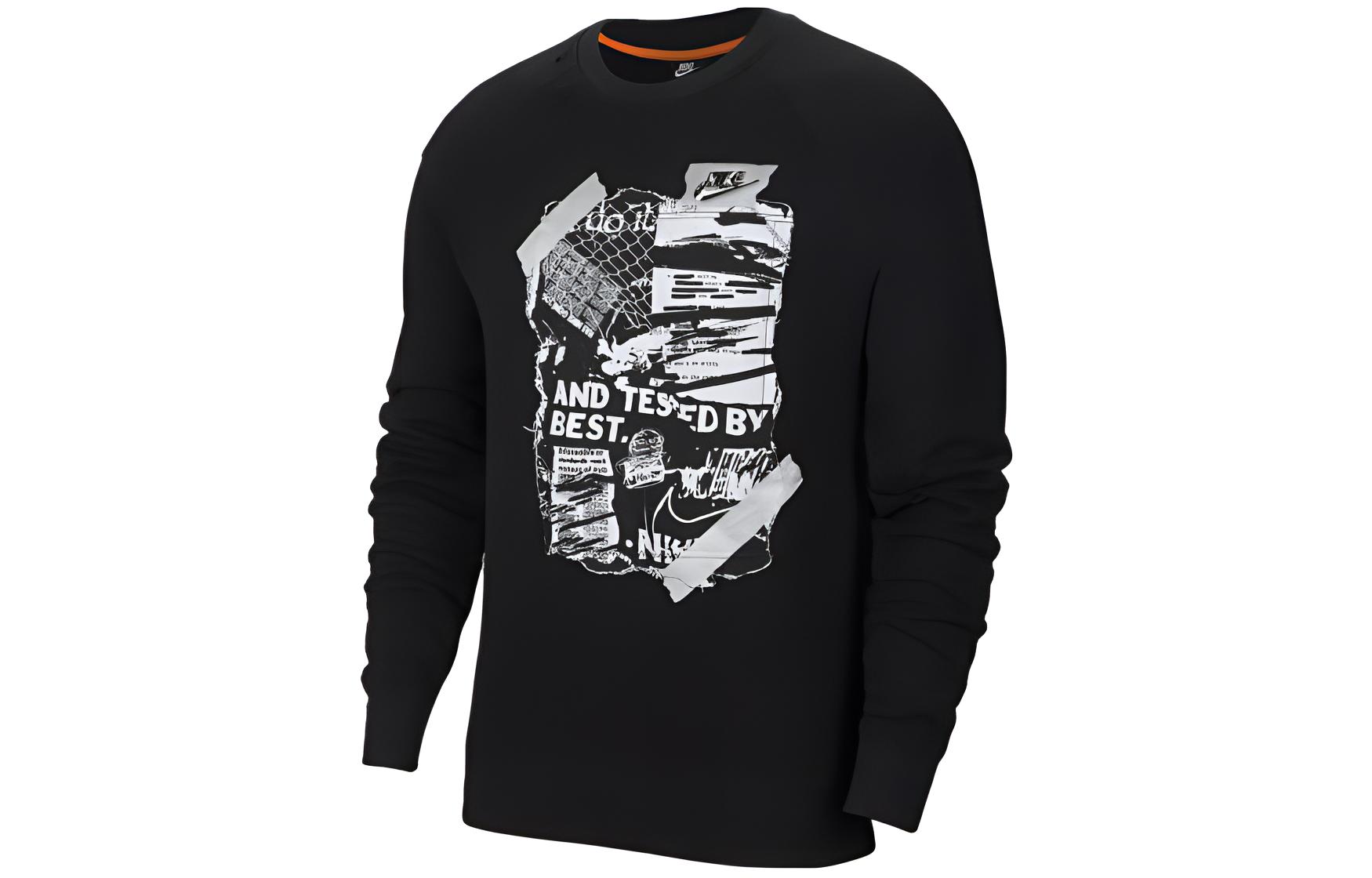 Nike Sweatshirts Men s Black Crew Neck Moderate Regular CW1794-010 M
Nike Sweatshirts Men s Black Crew Neck Moderate Regular CW1794-010 M
