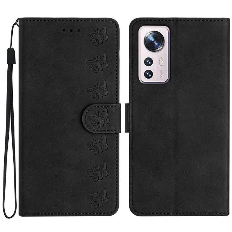 Phone Cover for Xiaomi 12 Lite 5G Imprinted Butterfly Phone Case Leather Wallet Flip Stand Phone Shell
Phone Cover for Xiaomi 12 Lite 5G Imprinted Butterfly Phone Case Leather Wallet Flip Stand Phone Shell