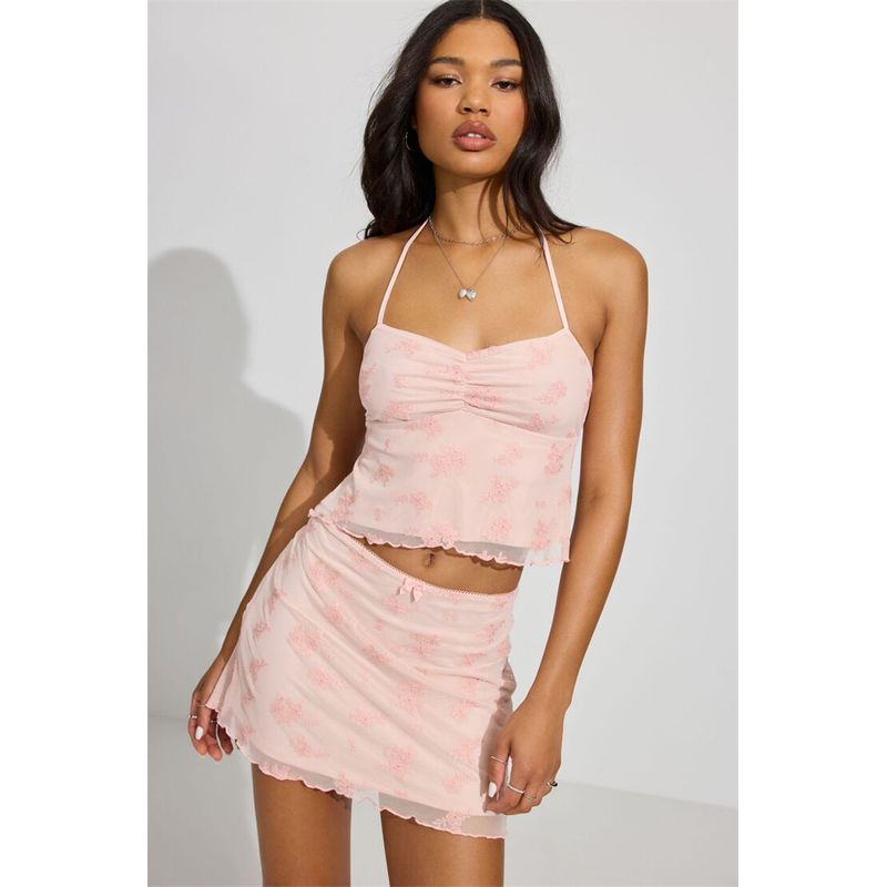 North America Sexy Style Gar * Xxs-XL Halter Top Bare Back Shoelace Embroider Lace Slip Dress Suit Pink smash flower skirt XL
North America Sexy Style Gar * Xxs-XL Halter Top Bare Back Shoelace Embroider Lace Slip Dress Suit Pink smash flower skirt XL