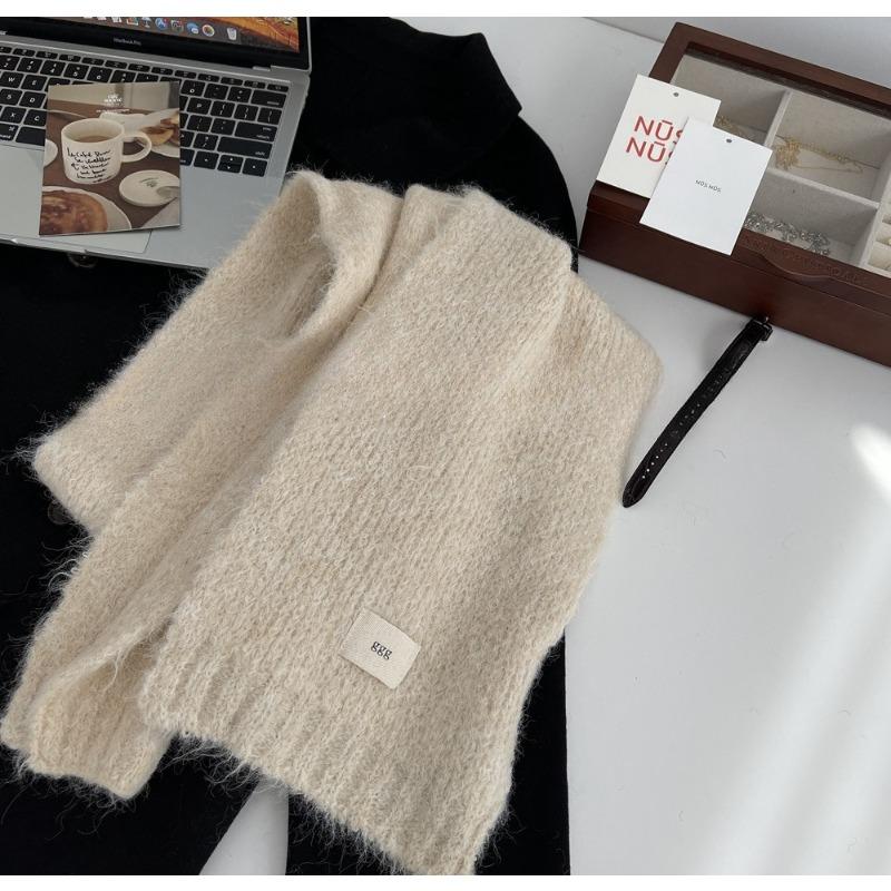 Sweet Style Wool Blended Knitted Scarf for Women Winter Korean Version Ins New Solid Color Versatile Korean Style Scarf 140*20cm
Sweet Style Wool Blended Knitted Scarf for Women Winter Korean Version Ins New Solid Color Versatile Korean Style Scarf 140*20cm