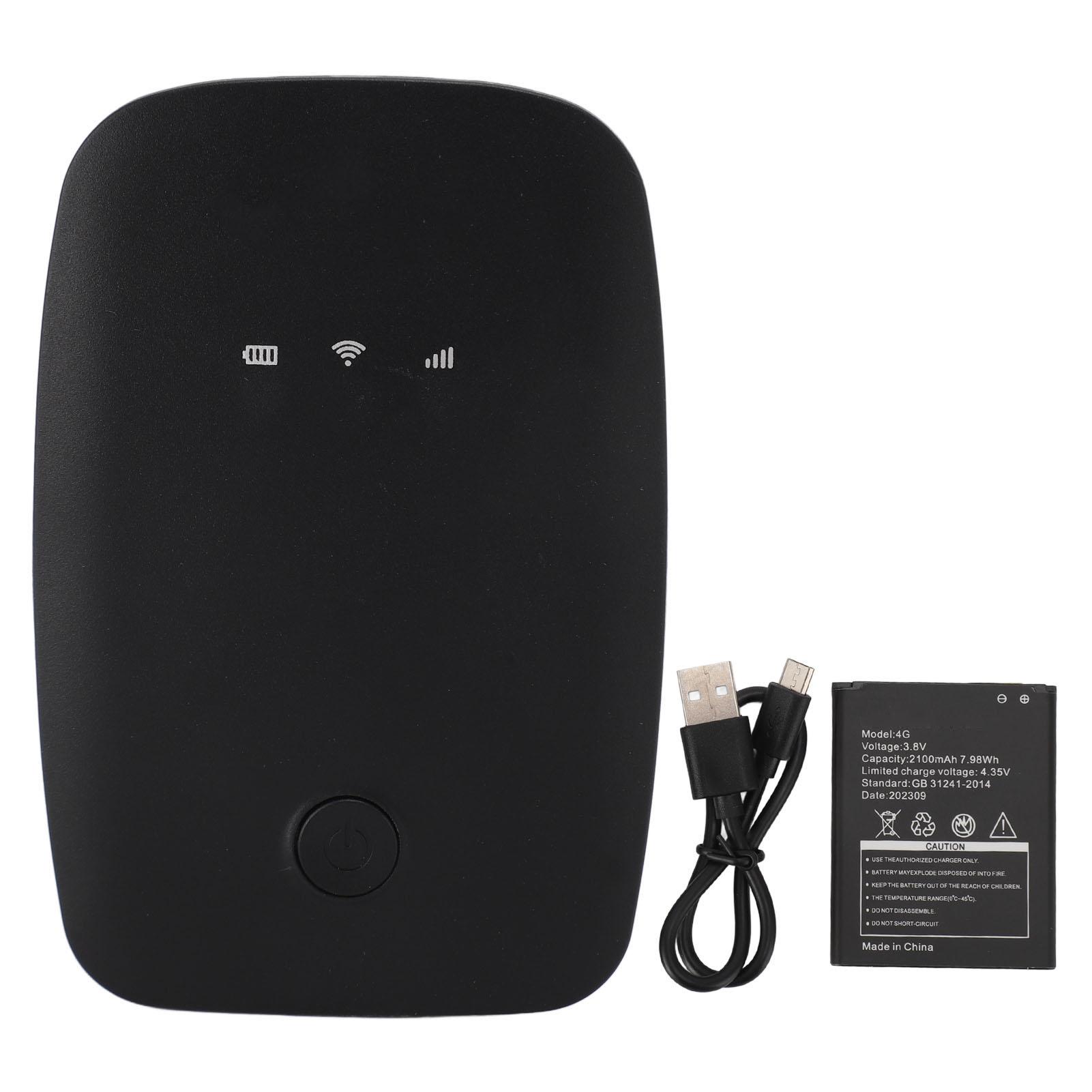 Портативний WiFi бездротовий роутер 4G LTE з USB-живленням, 150 Мбіт/с, високошвидкісне спільне використання, до 10 WiFi-пристроїв, 4G
Портативний WiFi бездротовий роутер 4G LTE з USB-живленням, 150 Мбіт/с, високошвидкісне спільне використання, до 10 WiFi-пристроїв, 4G