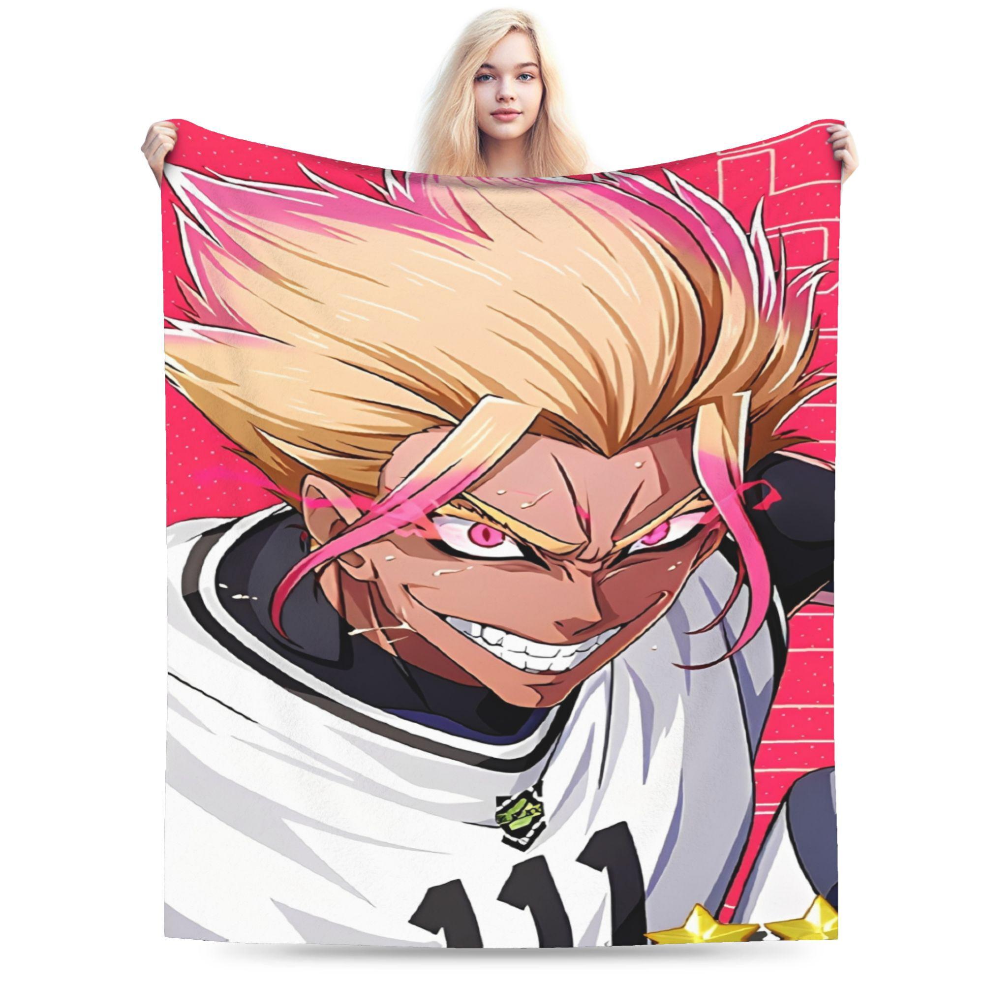 Comfort BLUEs LOCKs Shidou Ryuusei Blanket Stuff Sofa Decorative Throws And Blankets Warm Coral Fleece Plush for Couch 130x150cm
Comfort BLUEs LOCKs Shidou Ryuusei Blanket Stuff Sofa Decorative Throws And Blankets Warm Coral Fleece Plush for Couch 130x150cm
