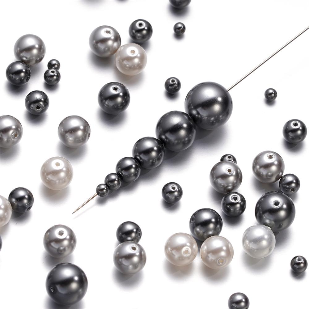 3-12mm High-Luster Imitation Shell Crystal Glass Beads for Handmade DIY Necklaces and Pendants 3mm, 10 pcs/pack, ~2g темно-серого
3-12mm High-Luster Imitation Shell Crystal Glass Beads for Handmade DIY Necklaces and Pendants 3mm, 10 pcs/pack, ~2g темно-серого