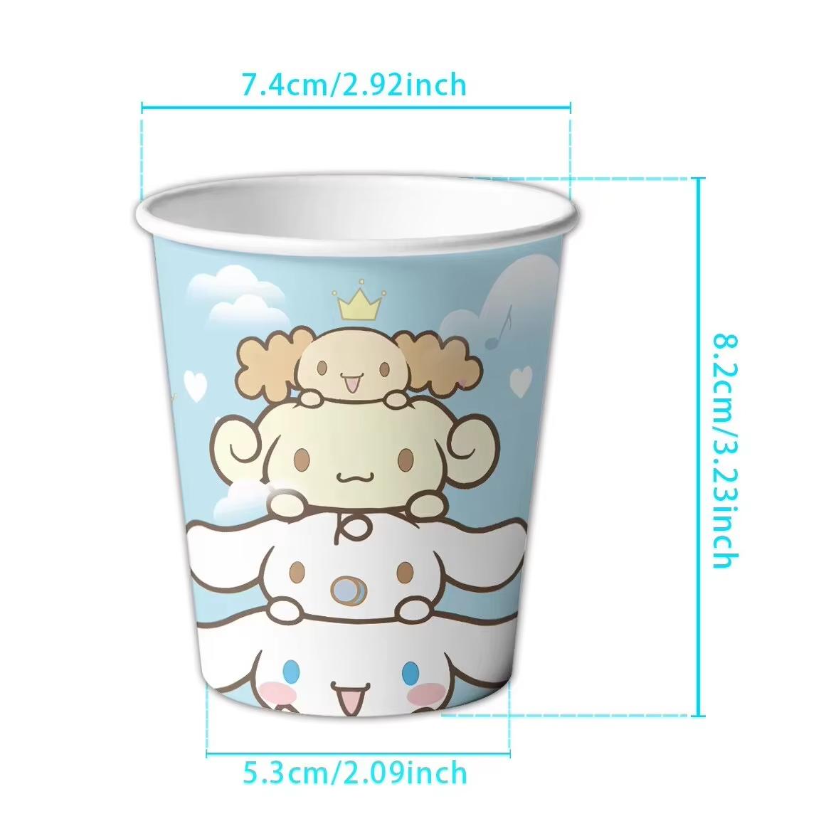 Cartoon Cinnamon Dog Birth Date Celebration Decoration Disposable Celebration Plates Tablecloh Tablecloh Boys Girls Infant Shower Celebration Supplies
Cartoon Cinnamon Dog Birth Date Celebration Decoration Disposable Celebration Plates Tablecloh Tablecloh Boys Girls Infant Shower Celebration Supplies