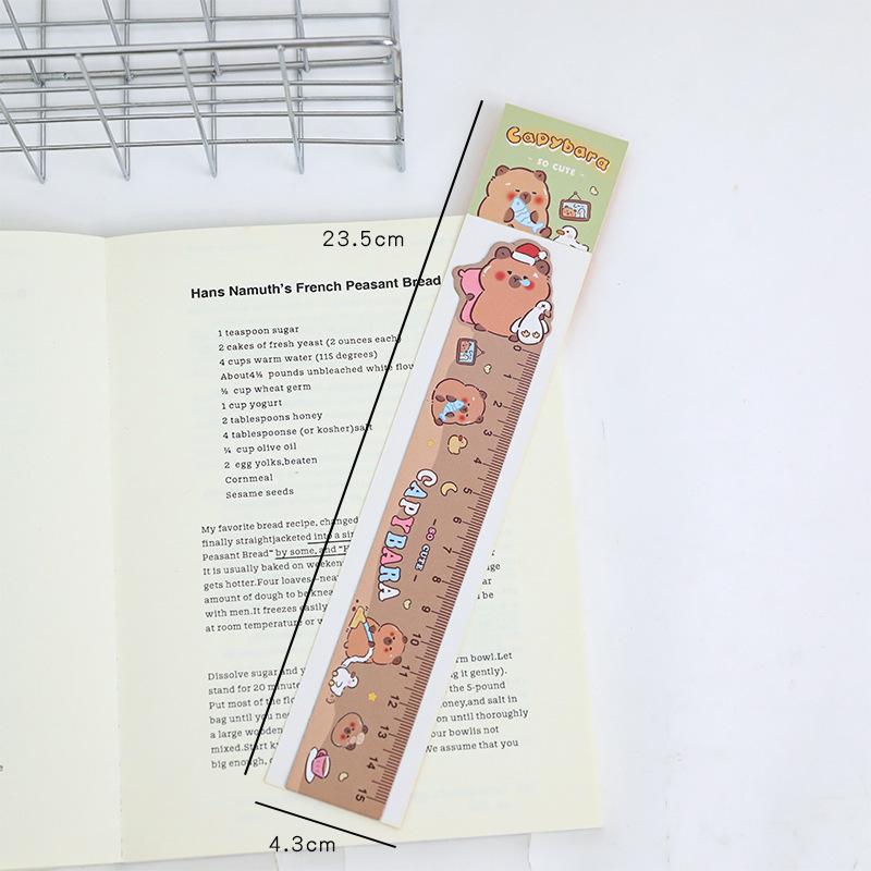 INS Style Black Cat Magnetic Ruler: Multifunctional, Portable & Soft Bookmark Ruler for Students. 15cm
INS Style Black Cat Magnetic Ruler: Multifunctional, Portable & Soft Bookmark Ruler for Students. 15cm