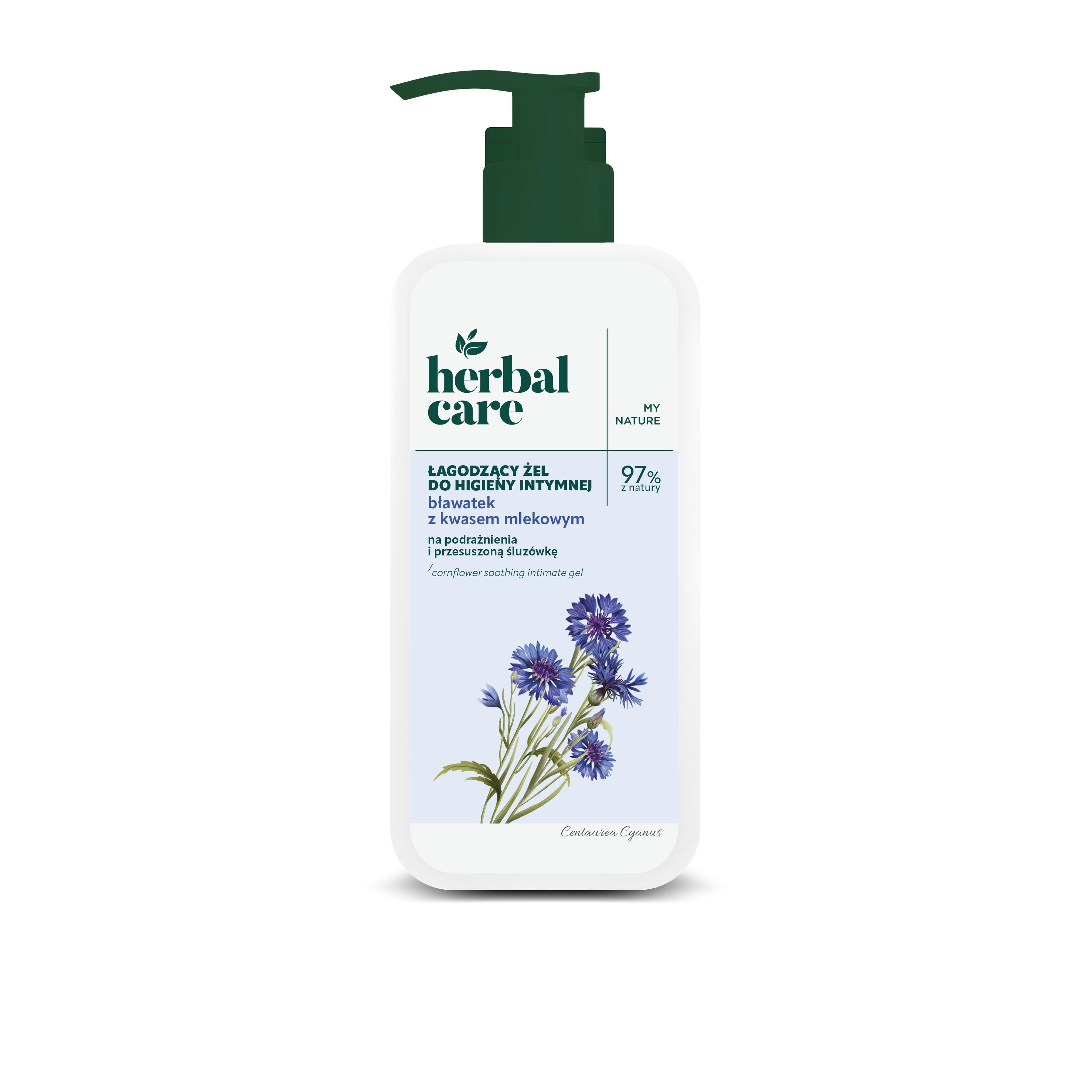 Гель для интимной гигиены Успокаивающий Василек Herbal care 330 мл
Гель для интимной гигиены Успокаивающий Василек Herbal care 330 мл