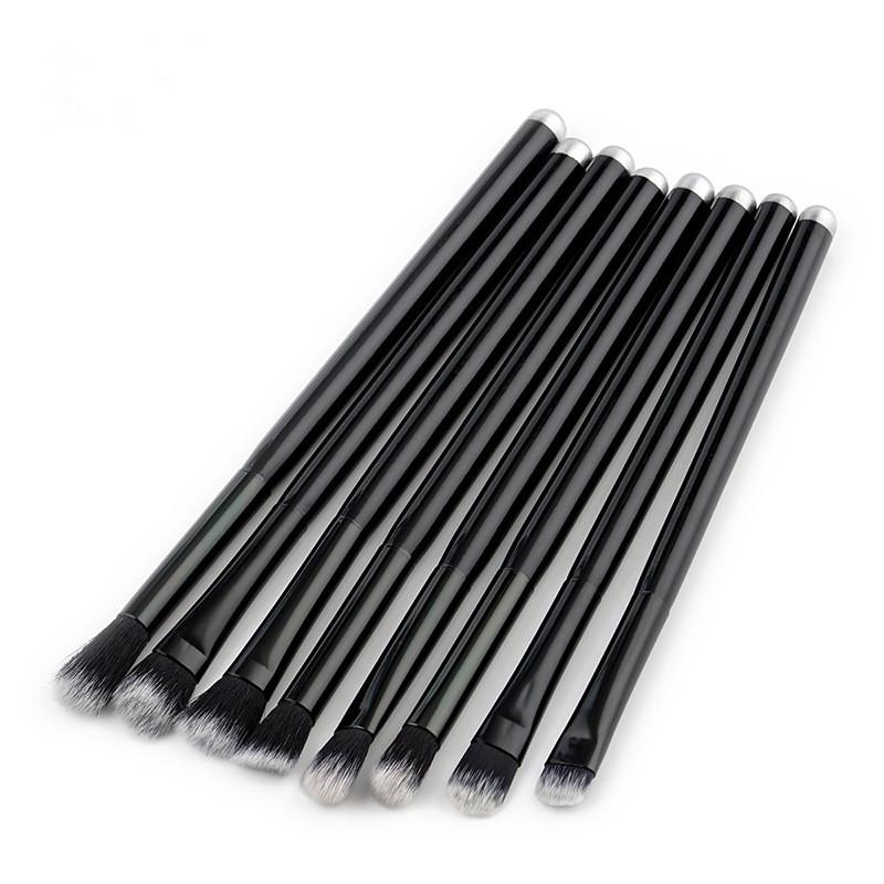 Набор кистей для макияжа, 8 шт., черные румяна, кисть для тональной основы, кисть для теней для лица, набор косметических кистей
Набор кистей для макияжа, 8 шт., черные румяна, кисть для тональной основы, кисть для теней для лица, набор косметических кистей