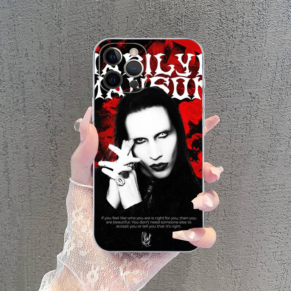 Rock Band Marilyn Manson Fit For IPhone 16 15 Promax Phone Case IPhone 14 11 12 High End 13 Pro Silicone iPhone 17 Air
Rock Band Marilyn Manson Fit For IPhone 16 15 Promax Phone Case IPhone 14 11 12 High End 13 Pro Silicone iPhone 17 Air